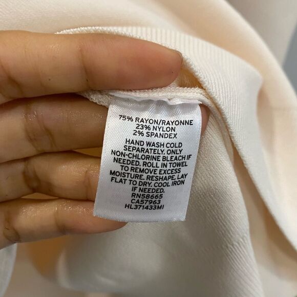 NWT Trouve Sheer Women Small Pleated Sleeve Pullover Sweater - Picture 7 of 9